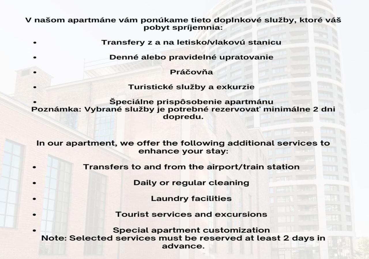 Skau Gajova Family Two Bedroom Apartment With A Terrace Free Parking Bratislava Luaran gambar